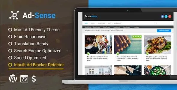 Ad-Sense Theme GPL