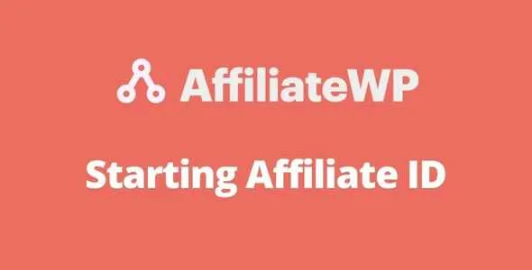 AffiliateWP Starting Affiliate ID Addon