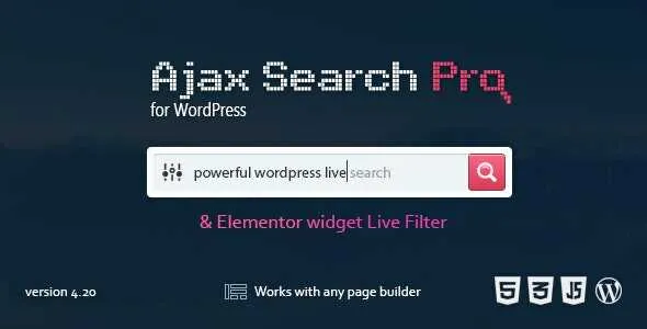 Ajax Search Pro GPL