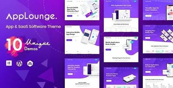 AppLounge Theme GPL – Multipurpose SaaS WordPress Theme