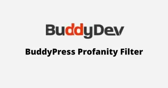 BuddyPress Profanity Filter GPL