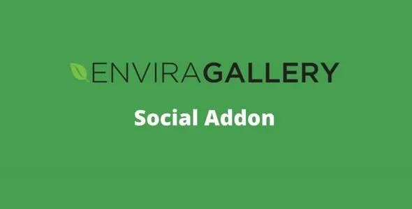 Envira Gallery Social Addon