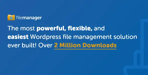 WP File Manager PRO GPL