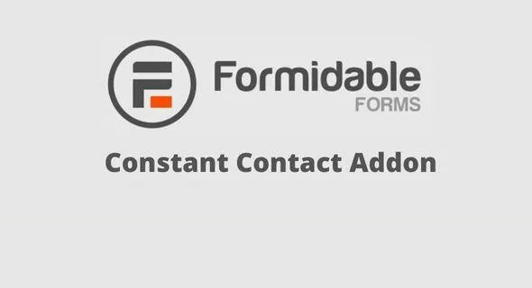 Formidable Forms Constant Contact Addon GPL v1.1