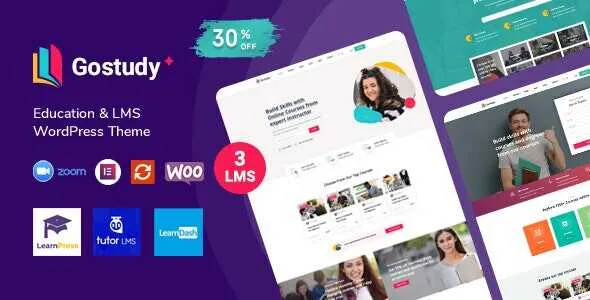 Gostudy Theme GPL v2.4.9 – Education WordPress Websites