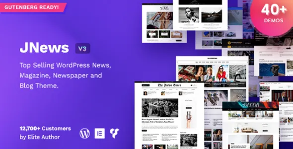 JNews Theme GPL v11.6.8 – WordPress Newspaper Magazine Blog AMP