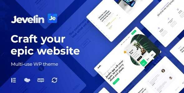 Jevelin Theme GPL – Multi-Purpose Responsive WordPress AMP Theme