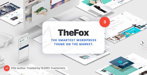 TheFox Theme GPL v3.9.72. – Responsive Multi-Purpose WordPress Theme