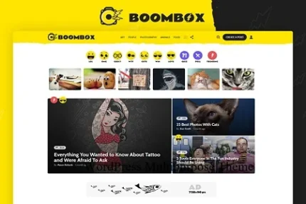 Download Boombox Theme-WordPress Multipurpose Theme