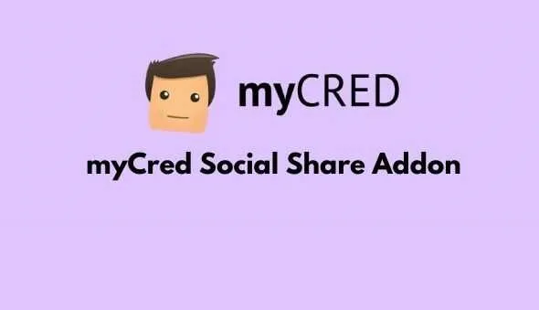 myCred Social Share Addon