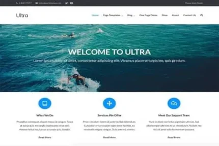 Ultra Premium Theme + Plugin