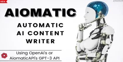 Aimogen Pro / Aiomatic GPL v2.9.3 – AI Content Writer, Editor, Chatbot & AI Toolkit
