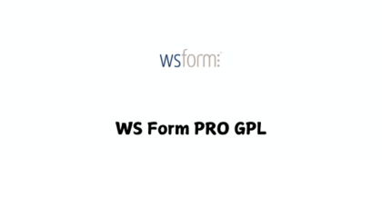 WS Form PRO GPL v1.12.9 – Drag & Drop WordPress Form Builder